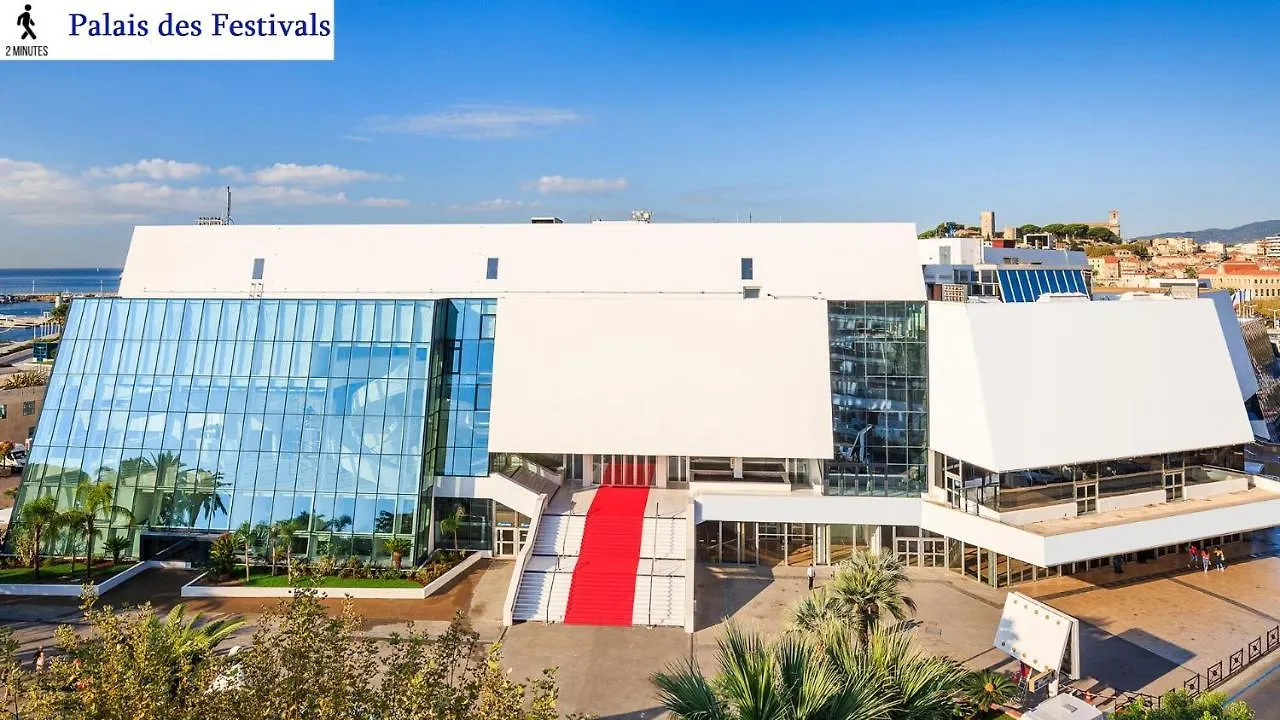 Cannes New Apartment, Palais Des Festivals, Croisette, Beaches Appartamento